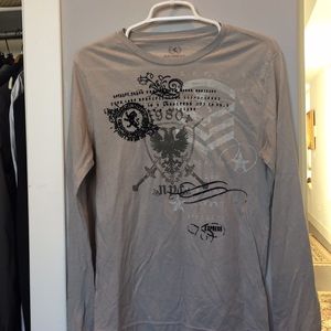 Express graphic long-sleeve t shirt